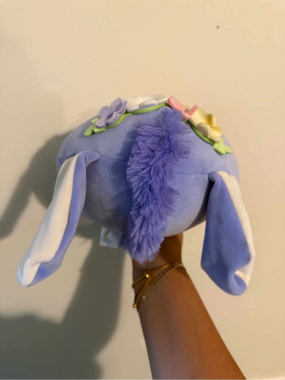 Squishmallows 8” Purple Donkey Pony Flower Crown Plush Stuffed Animal - Picture 5 of 8